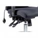 Onyx Ergo Posture Chair With Height Adjustable Arms With Headrest Black Fabric OP000094