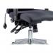 Onyx Ergo Posture Chair With Height Adjustable Arms With Headrest Black Fabric OP000094