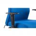 Onyx Ergo Posture Chair Blue Fabric Without Headrest With Arms OP000097