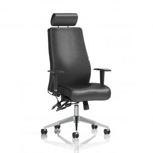 Onyx Ergo Posture Chair With Height Adjustable Arms With Headrest