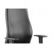 Onyx Ergo Posture Chair With Height Adjustable Arms With Headrest Black Soft Bonded Leather OP000098