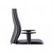 Onyx Ergo Posture Chair With Height Adjustable Arms With Headrest Black Soft Bonded Leather OP000098