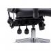 Onyx Ergo Posture Chair With Height Adjustable Arms With Headrest Black Soft Bonded Leather OP000098