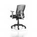 Portland Task Operator Chair Mesh Back With Height Adjustable Arms Black Airmesh Seat OP000105