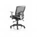 Portland II Mesh Back With Height Adjustable Arms Black Airmesh Seat OP000108