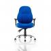Storm Task Operator Chair Blue Fabric With Arms OP000128