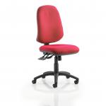 Eclipse XL Lever Task Operator Chair Wine Without Arms OP000179