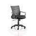 Vortex Task Operator Chair Black Mesh Back With Arms OP000180