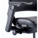 Molet Task Exec Black Frame Black Mesh Back Black Leather Seat Chair OP000214