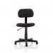 Clerk Black Fabric Typist Chair OP000227