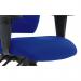 Esme Posture Chair With Height Adjustable Arms Blue Fabric OP000233