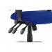 Esme Posture Chair With Height Adjustable Arms Blue Fabric OP000233