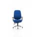 Barcelona Deluxe Blue Fabric Operator Chair OP000243