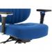 Barcelona Deluxe Blue Fabric Operator Chair OP000243