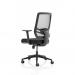 Ergo Twist Mesh Back With Height Adjustable Arms Black Fabric Seat OP000252