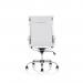 Nola Executive Chair High Back Soft Bonded Leather White OP000256