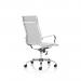 Nola Executive Chair High Back Soft Bonded Leather White OP000256