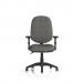 Eclipse Plus II Lever Task Operator Chair With Height Adjustable And Folding Arms Charcoal OP000263