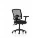 Eclipse Plus III Lever Task Operator Chair Deluxe Mesh Back With Height Adjustable And Folding Arms Black OP000281