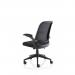 Crew Task Operator Mesh Chair With Folding Arms Black OP000318