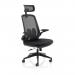 Sigma Executive Mesh Chair With Folding Arms Black Seat OP000320