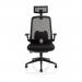 Sigma Executive Mesh Chair With Folding Arms Black Seat OP000320