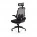 Sigma Executive Mesh Chair With Folding Arms Black Seat OP000320