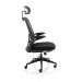 Sigma Executive Mesh Chair With Folding Arms Black Seat OP000320