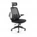 Sigma Executive Mesh Chair With Folding Arms Black Seat OP000320