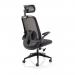 Sigma Executive Mesh Chair With Folding Arms Black Seat OP000320