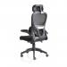 Iris Task Operator Black Mesh Back Fabric Seat OP000321