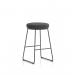 Turin Stool Black Frame Black Seat Pad OP000327