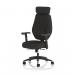 Nexus High Back Executive Chair With Headrest Black Fabric OP000345