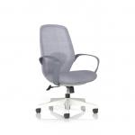Ariel Mesh Task Operator Chair with Arms Grey OP000358