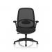 Crew 2 Task Operator Mesh Back Chair With Folding Arms Black OP000368