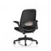 Crew 2 Task Operator Mesh Back Chair With Folding Arms Black OP000368