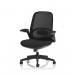 Crew 2 Task Operator Mesh Back Chair With Folding Arms Black OP000368