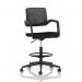 Cosmo Hi Rise Chair Black Frame Black Seat OP000370