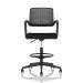 Cosmo Hi Rise Chair Black Frame Black Seat OP000370