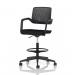 Cosmo Hi Rise Chair Black Frame Black Seat OP000370