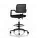 Cosmo Hi Rise Chair Black Frame Black Seat OP000370