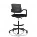 Cosmo Hi Rise Chair Black Frame Black Seat OP000370