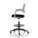 Cosmo Hi Rise Chair Green Frame Black Seat OP000372