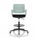 Cosmo Hi Rise Chair Green Frame Black Seat OP000372