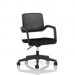 Cosmo Task Operator Chair Black Frame Black Seat OP000374
