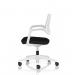 Cosmo Task Operator Chair White Frame Black Seat OP000375