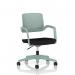 Cosmo Task Operator Chair Green Frame Black Seat OP000376