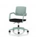 Cosmo Task Operator Chair Green Frame Black Seat OP000376
