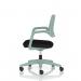 Cosmo Task Operator Chair Green Frame Black Seat OP000376
