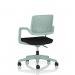 Cosmo Task Operator Chair Green Frame Black Seat OP000376